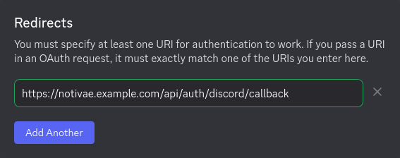Add Redirects